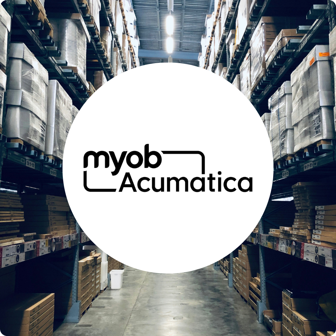 MYOB in Circle on Background