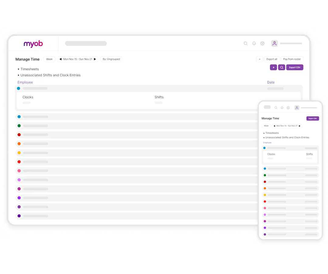 MYOB Payroll Example 3
