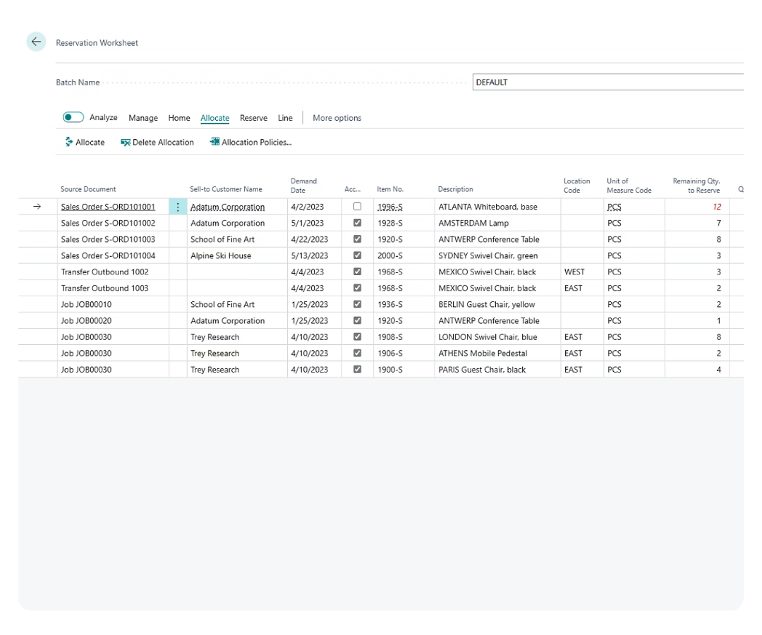 Microsoft Example 3-3