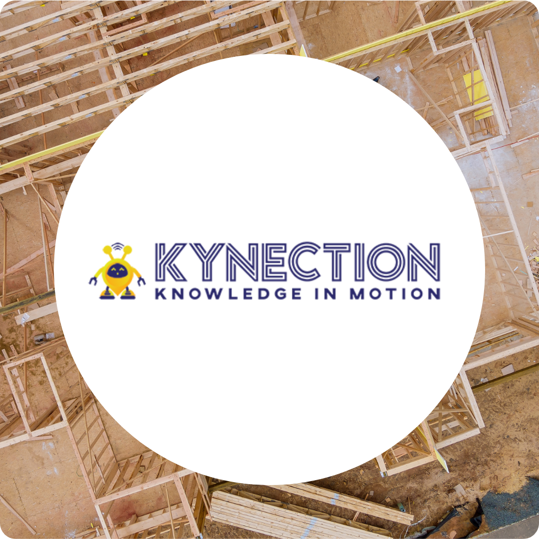 Kynection in Circle on Background