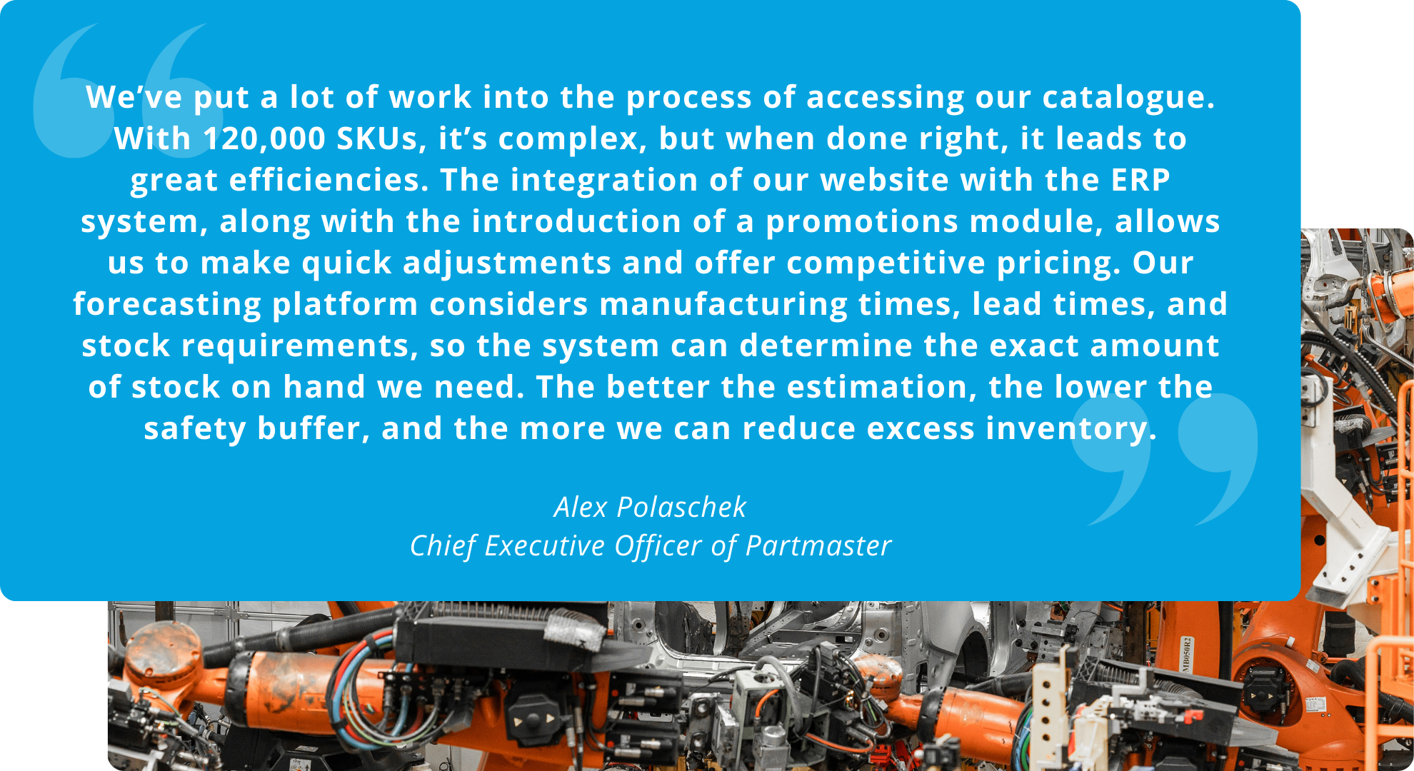 Partmaster quote 1.1